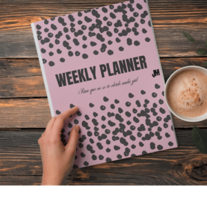 JM Weekly Planner – Organiza tu semana con claridad